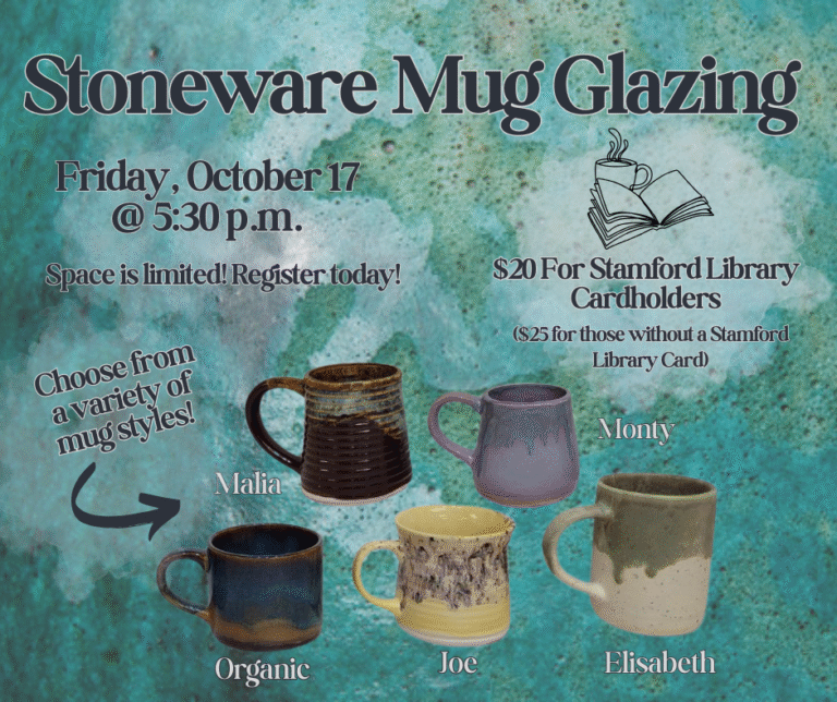 Stoneware Mug Glazing Workshop