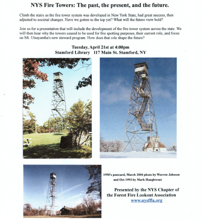 NYS Fire Towers: The past, the present and the future