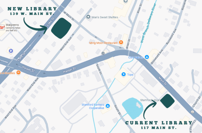 Map of Library Locations