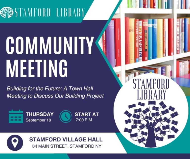 Community Meeting Advertisement