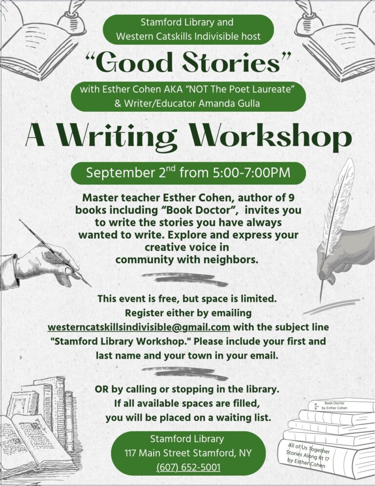 a writing workshop